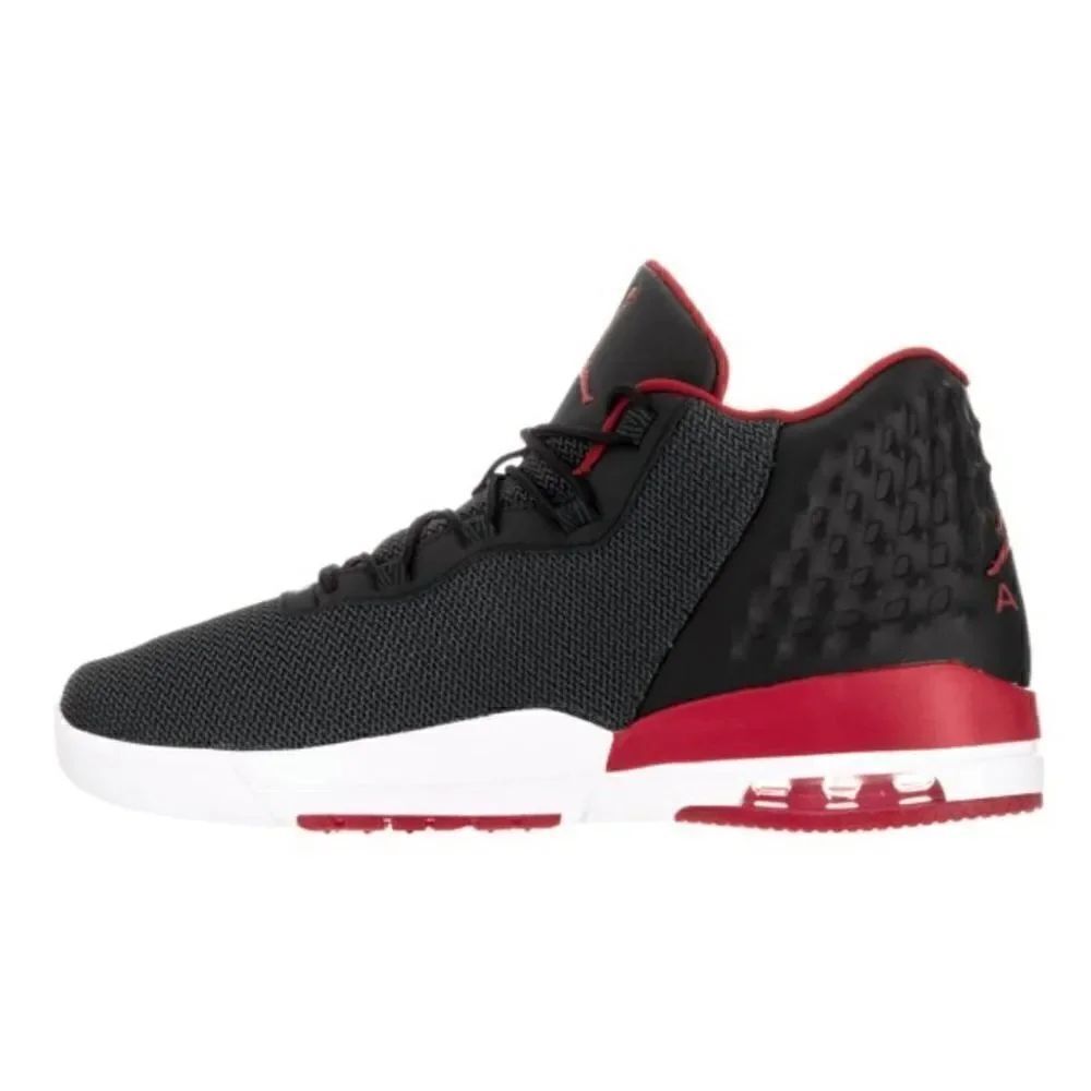 EUC 2016 Mens Nike Air Jordan Academy Bred Sneakers Black/White/Gym Red Shoes 13